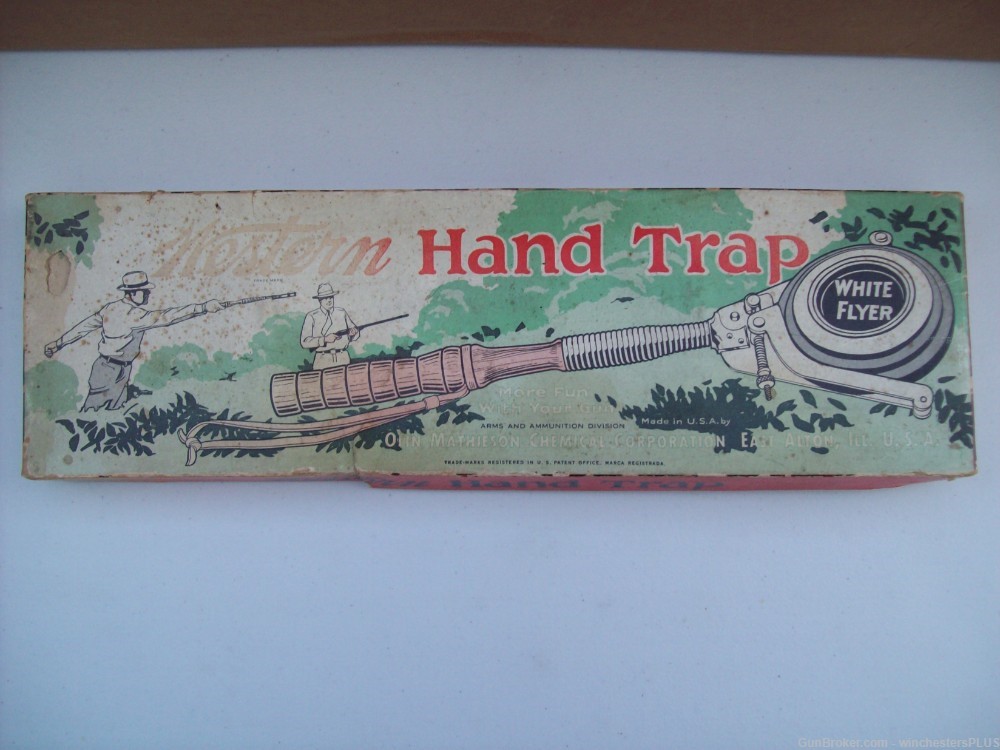 WESTERN HAND TRAP WHITE FLYER-img-1