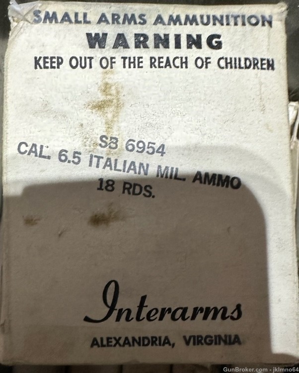 90 rounds of 6.5 Carcano milsurp ammo-img-0