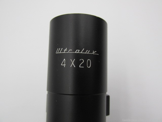 1980s / 1990s vintage ar-15 ultralux 4x20 retro carry handle m16a1 scope-img-4