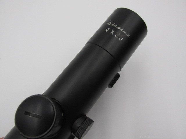 1980s / 1990s vintage ar-15 ultralux 4x20 retro carry handle m16a1 scope-img-3
