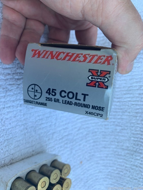 VINTAGE WINCHESTER 45 LC SUPER X 255 GR FULL BOX / 20RDS-img-6