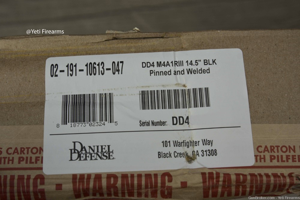 Daniel Defense DD4 M4A1 RIII Black W/ Pinned Surefire 14.5" 5.56mm AR-15-img-10