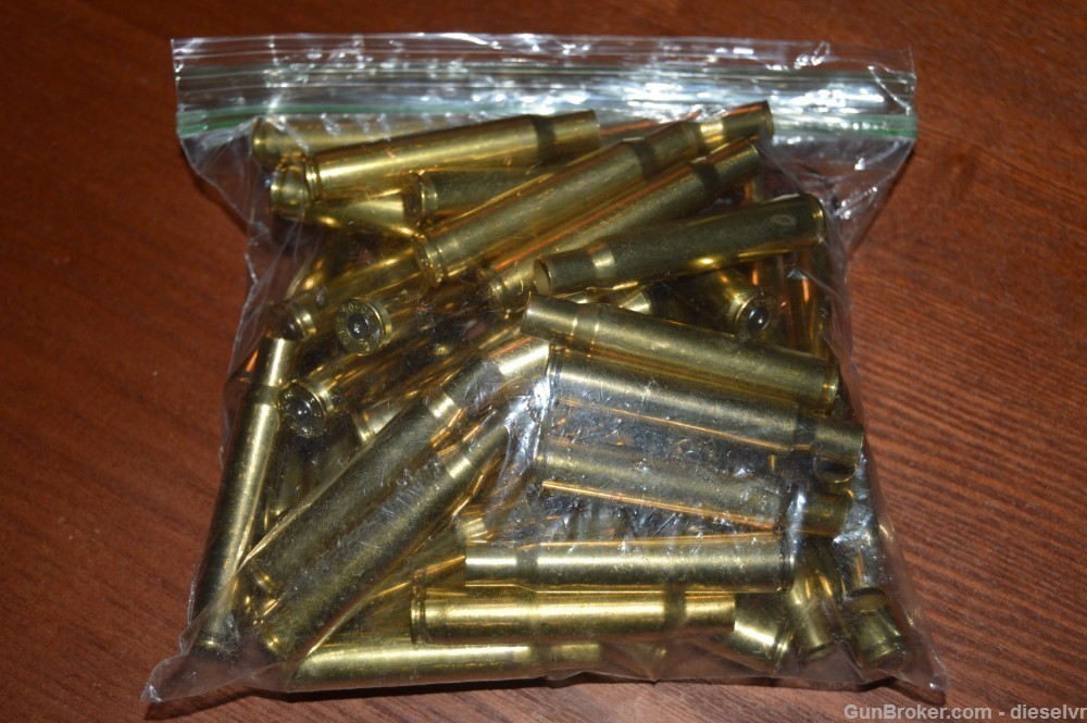 50 SUPER Clean 30-06 FEDERAL Brass Shell Casings-img-1