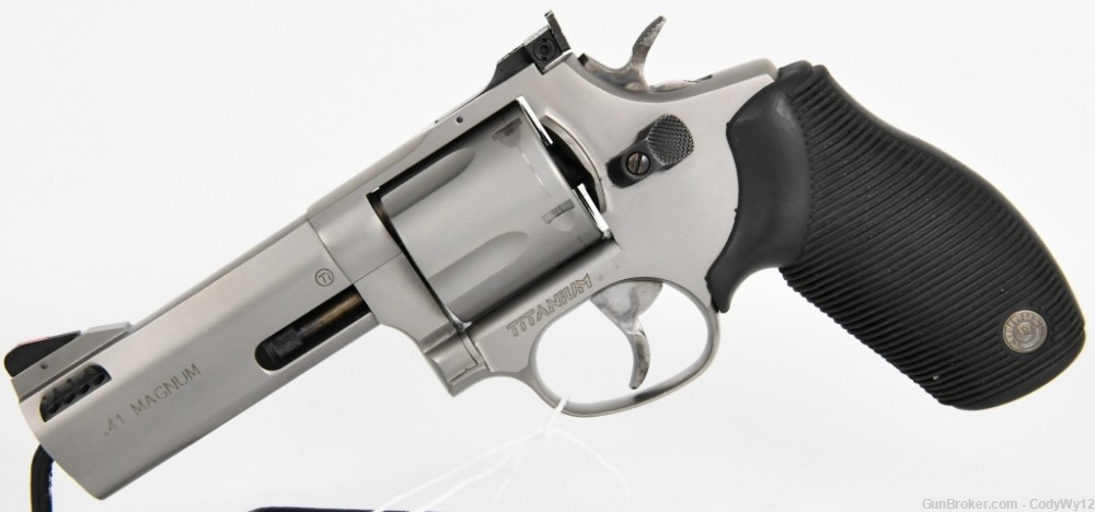 Extremely Rare Taurus Total Titanium Tracker Model 425 .41 Magnum-img-1