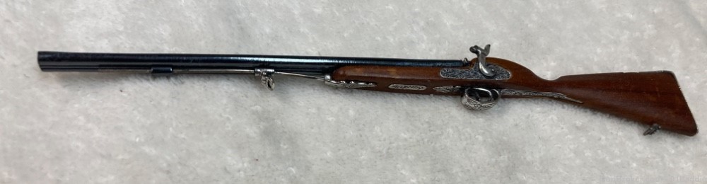 LNIB Sacchetti 7 1/2" Rifle silver & wood-img-0