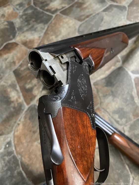 FN Browning Superposed 12 Gauge Combo 1950 Shotgun Set Beautiful -img-6