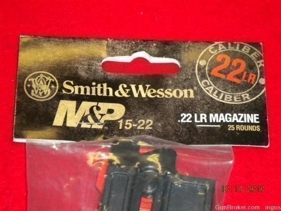 S&W M&P-15 22LR FACTORY 25rd MAGAZINE 19922 (NEW IN WRAPPER)-img-2