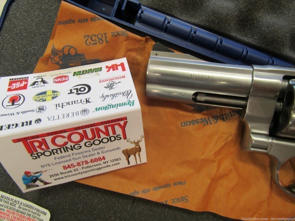 Smith & Wesson 12463 Model 610  10mm Auto Caliber with 4" Barrel-img-2