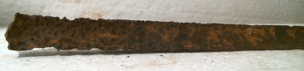 Civil War Battlefield Relic Blade Only Of Enfield Triangular Socket Bayonet-img-3