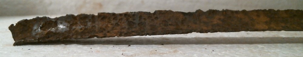 Civil War Battlefield Relic Blade Only Of Enfield Triangular Socket Bayonet-img-2