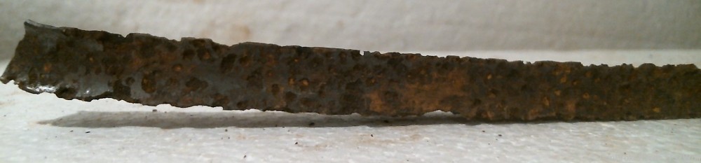 Civil War Battlefield Relic Blade Only Of Enfield Triangular Socket Bayonet-img-1