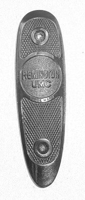 Remington Rifle Butt Plate: UMC Models 12 & 141-img-0