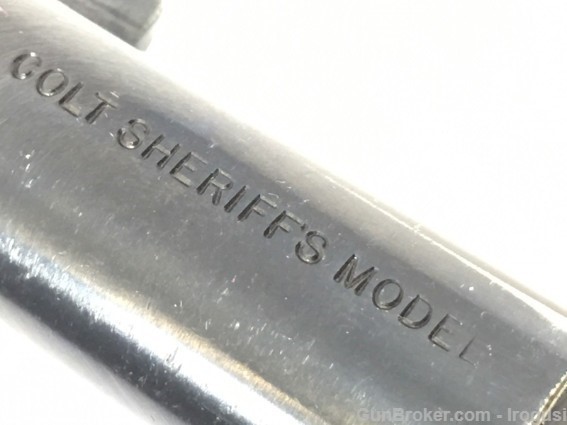 Colt Sheriffs Model 3" Barrel 44-40 Blued SAA-img-12