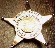 Badge Cook County Ill Asst States Attorney, gold, order-img-0