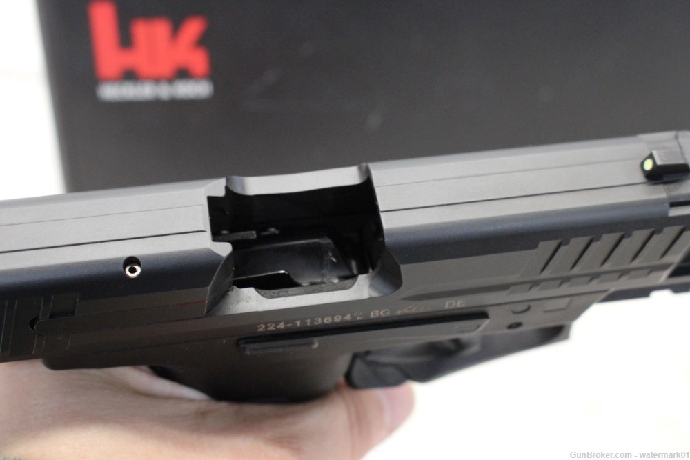 Heckler & Koch VP9 semi-automatic pistol 9mm Box Manual NIGHT SIGHTS-img-8