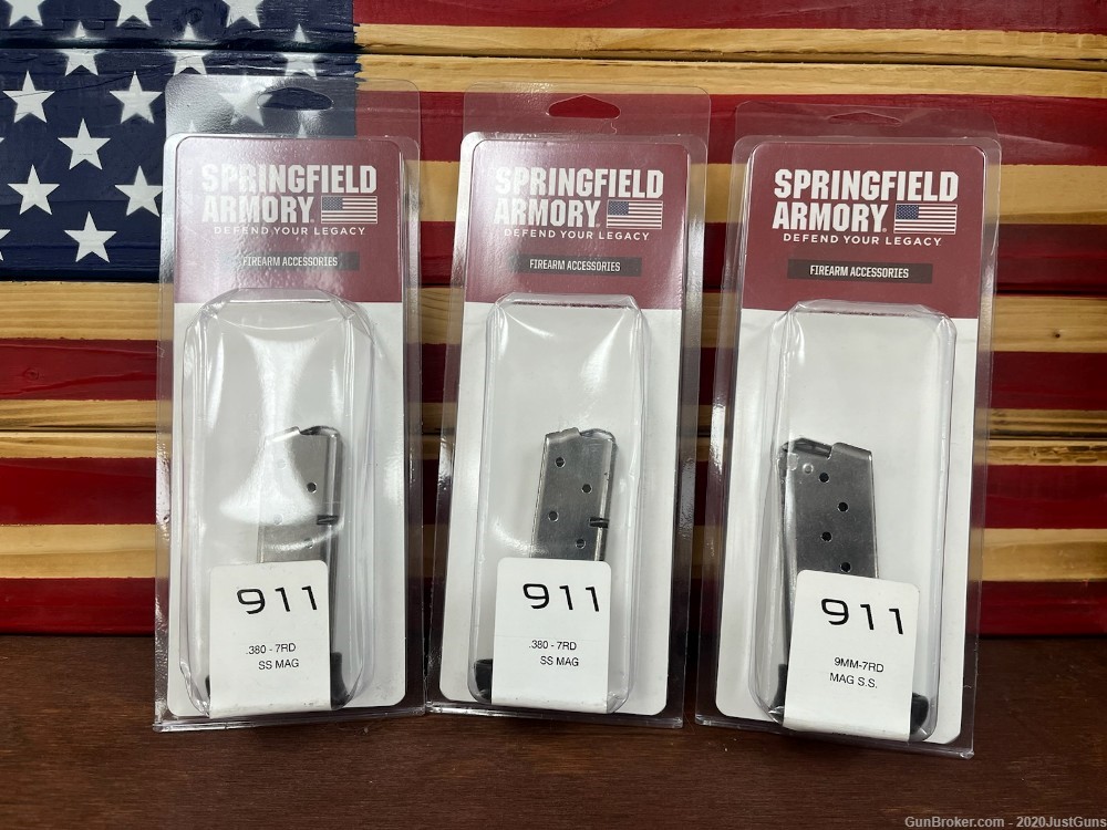 Springfield Armory 911 Magazines 380ACP 3 Total-img-0
