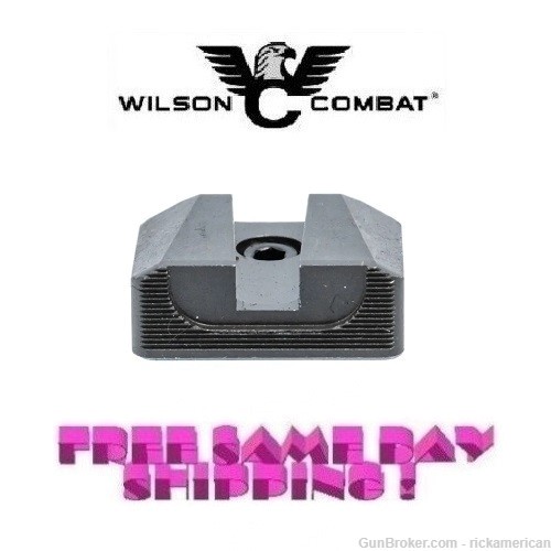 Wilson Combat Rear Sight, Serrated Blade, .305" for Beretta 92/96 FS 819SQ-img-0