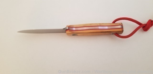 M. NIETO Fixed Knife. Olive Wood Handle. Vanadium Stainless Steel Blade.N14-img-4