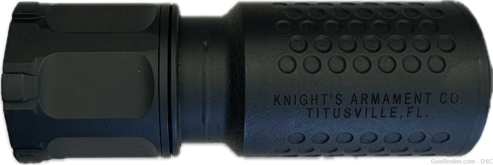 Knights Armament Co 5.56mm QDC/MCQ-PRT Black Silencer - 5.56 NATO KAC Flow -img-0