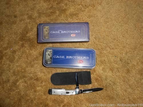  Case Gunstock Mother of Pearl Knife - CA-5327 LE of 500-img-0