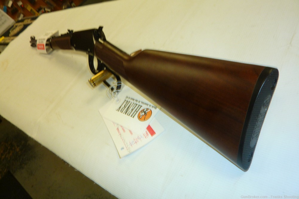 HENRY H001M 22 MAGNUM 19" BBL LEVER ACTION RIFLE-img-2