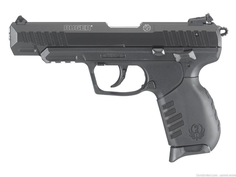 Ruger SR22 .22 LR 4.5" Stainless 10 Rounds Black 3620-img-2