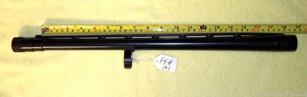 12ga Winchester 1200 Shotgun 18" Barrel Ventrib Poly Choke Deluxe 3" shells-img-0
