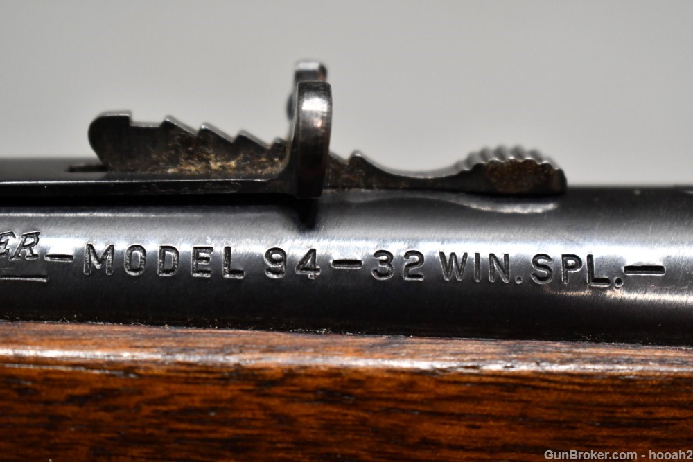 Winchester Model 94 Lever Action Carbine 32 Win Spl 1952 C&R-img-33