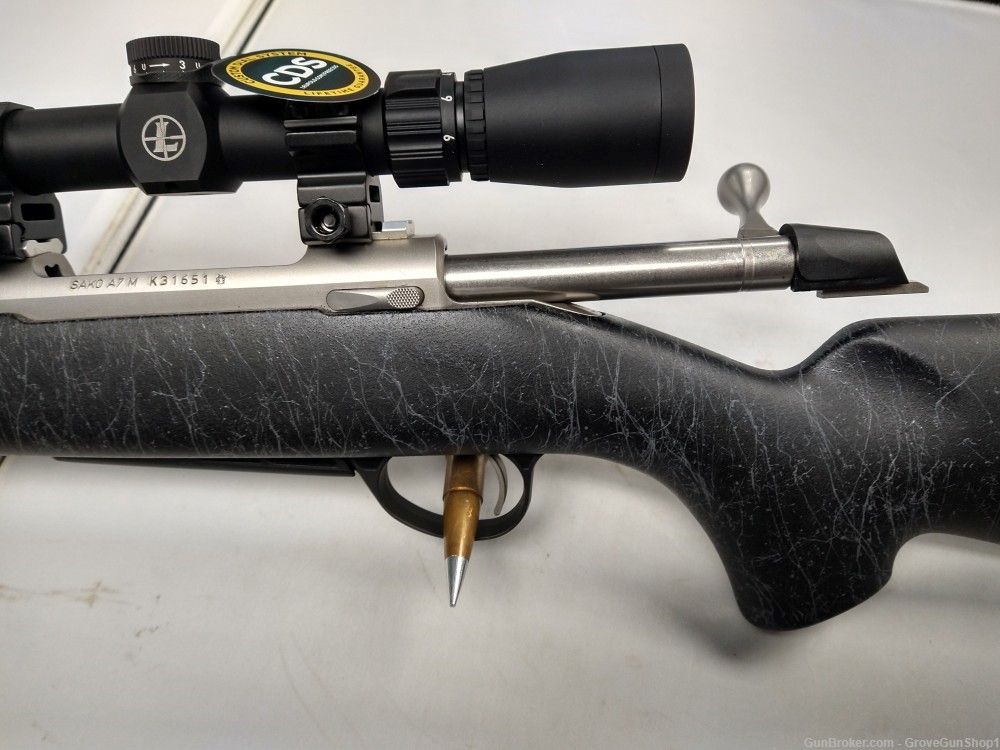 SAKO A7 Roughtech Pro 7mm Rem Mag Rifle 24" Leupold VX-Freedom 3-9x40-img-2