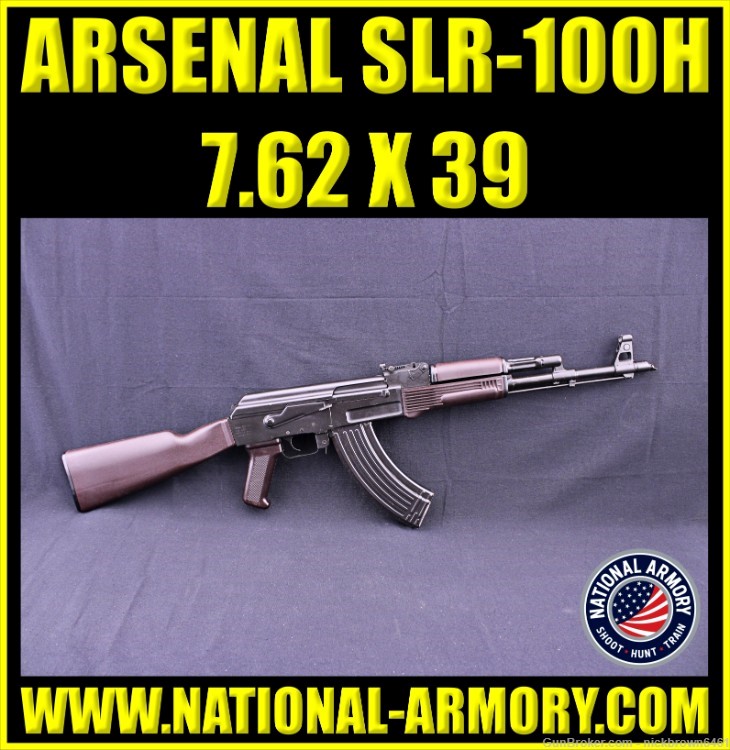 ARSENAL SLR-100H "AK55" 7.62x39 16" BBL MILLED RECEIVER MADE IN BULGARIA-img-0