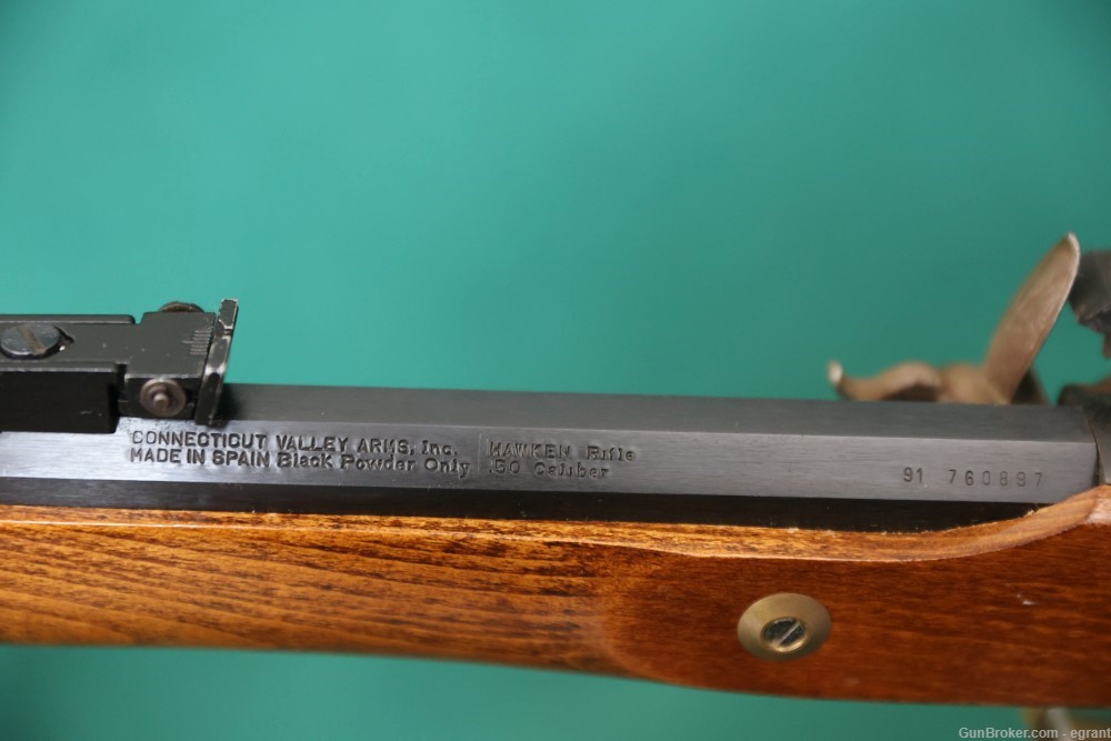 BP757 CVA Hawken Flintlock .50 black powder rifle-img-4