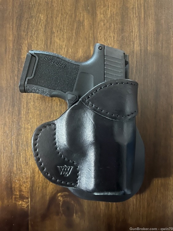 Wright Leather Paddle Holster for Sig P365-img-0