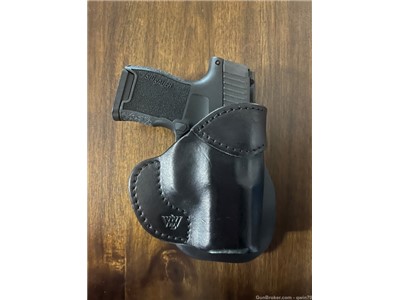 Wright Leather Paddle Holster for Sig P365