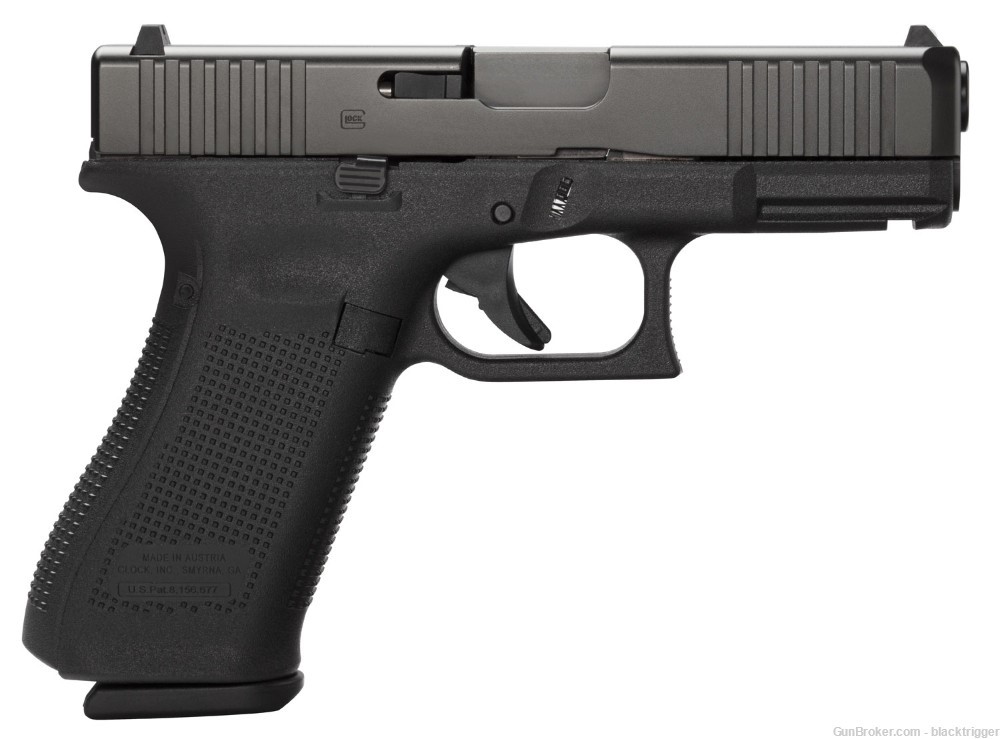 Glock PA455S301AB G45 Gen5 9mm 4.02" 10+1 Black AmeriGlo Bold Sights       -img-1