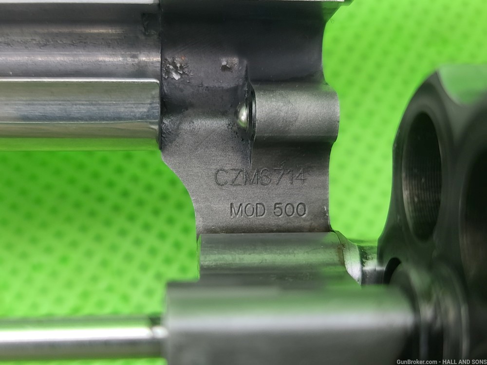 Smith & Wesson 500 MAGNUM * RARE HALF LUG PORTED BARREL 163565 BORN 2015 -img-35