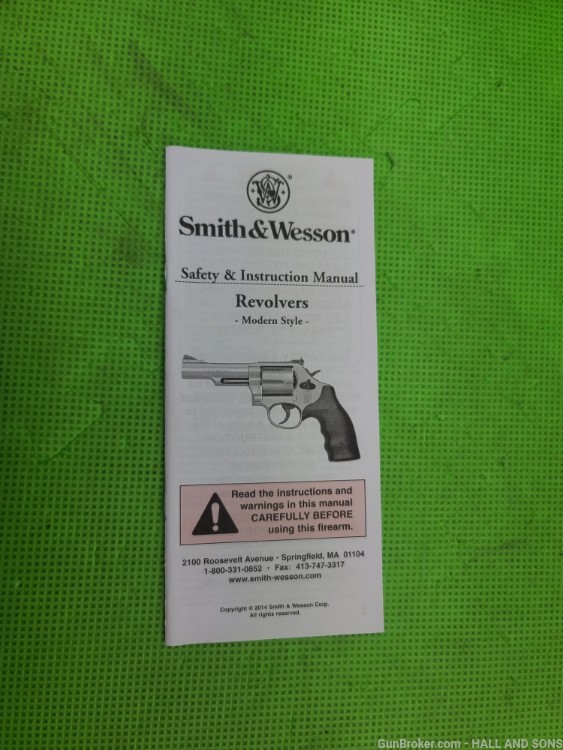 Smith & Wesson 500 MAGNUM * RARE HALF LUG PORTED BARREL 163565 BORN 2015 -img-7
