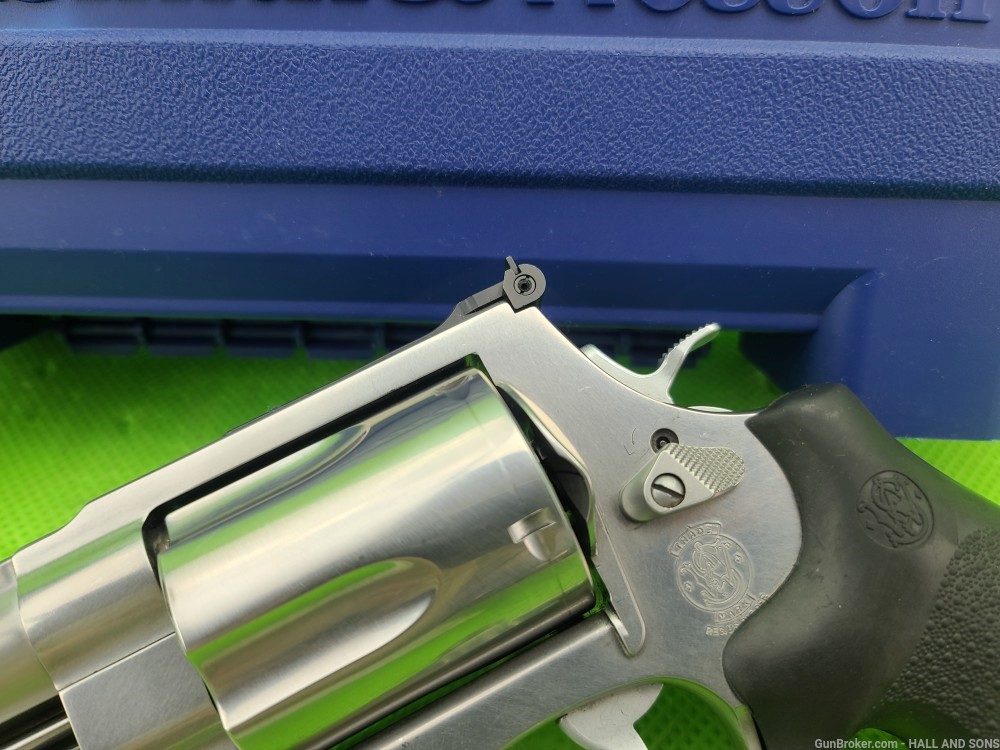 Smith & Wesson 500 MAGNUM * RARE HALF LUG PORTED BARREL 163565 BORN 2015 -img-39