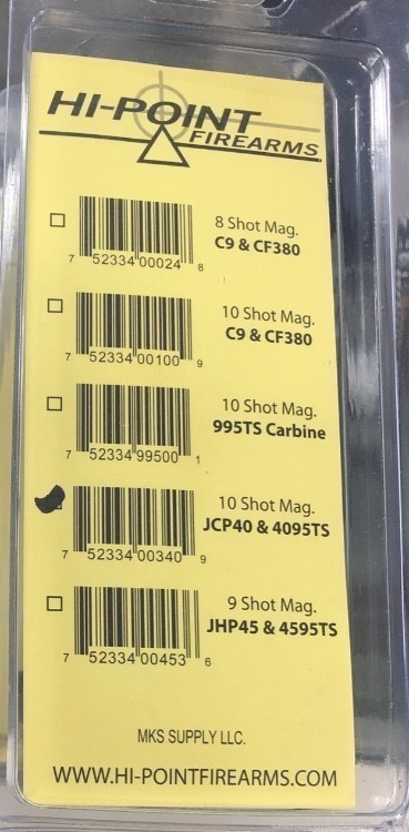 Hi-Point JCP40 & 4095TS Magazines LOT OF 3-img-1