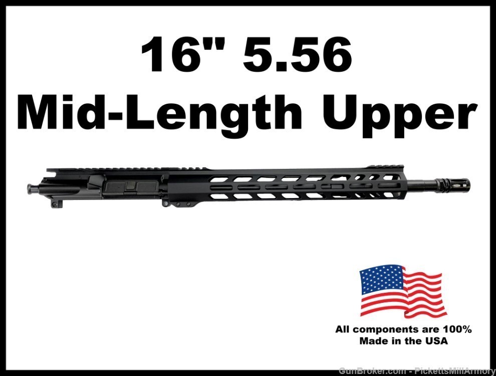 AR15 16" Upper Receiver 5.56 AR15 Upper-img-0