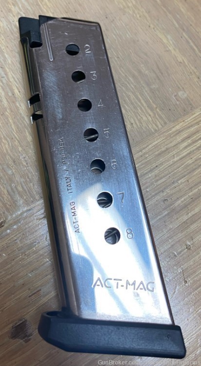Act-Mag Sig P220 .45 ACP 8rd Magazine w/Polymer Floor Plate-img-0