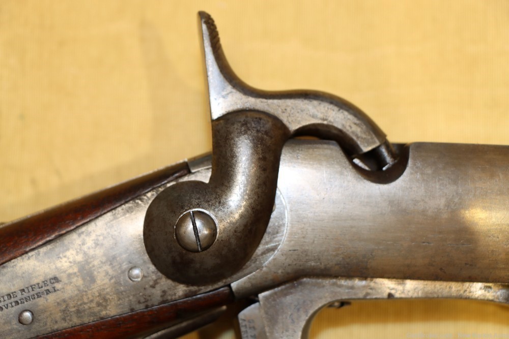 Rare Civil War Second Model Burnside Cavalry Carbine, c. Sep 1861 Indiana -img-15