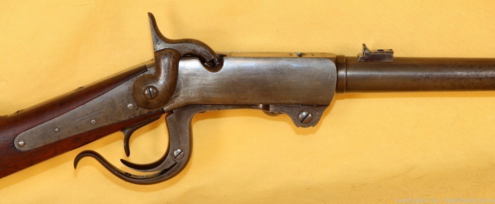 Rare Civil War Second Model Burnside Cavalry Carbine, c. Sep 1861 Indiana -img-3