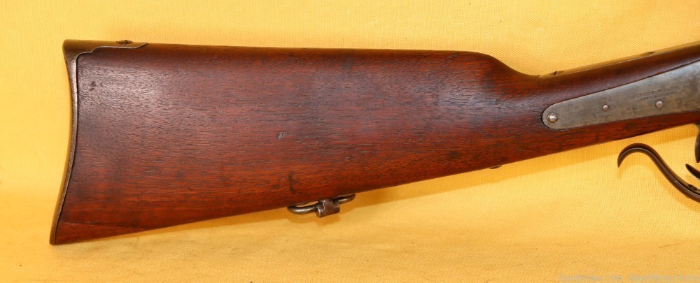 Rare Civil War Second Model Burnside Cavalry Carbine, c. Sep 1861 Indiana -img-2