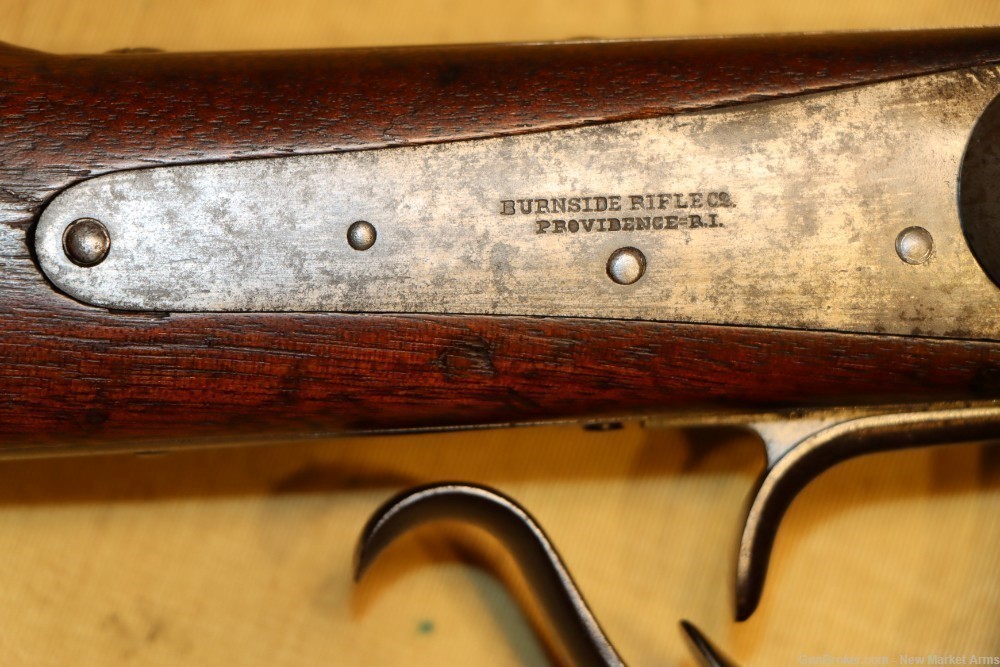 Rare Civil War Second Model Burnside Cavalry Carbine, c. Sep 1861 Indiana -img-10