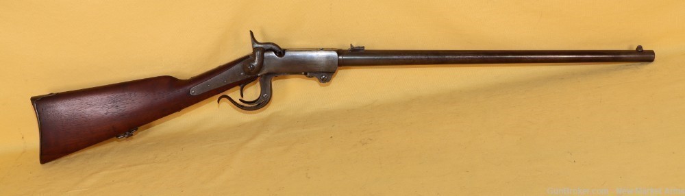 Rare Civil War Second Model Burnside Cavalry Carbine, c. Sep 1861 Indiana -img-1