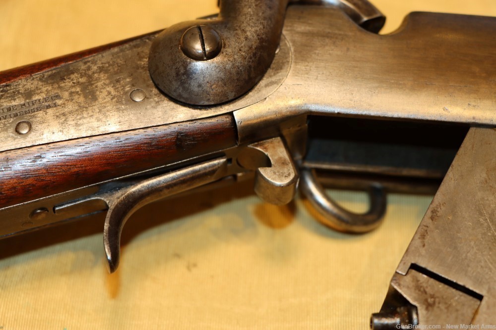 Rare Civil War Second Model Burnside Cavalry Carbine, c. Sep 1861 Indiana -img-29