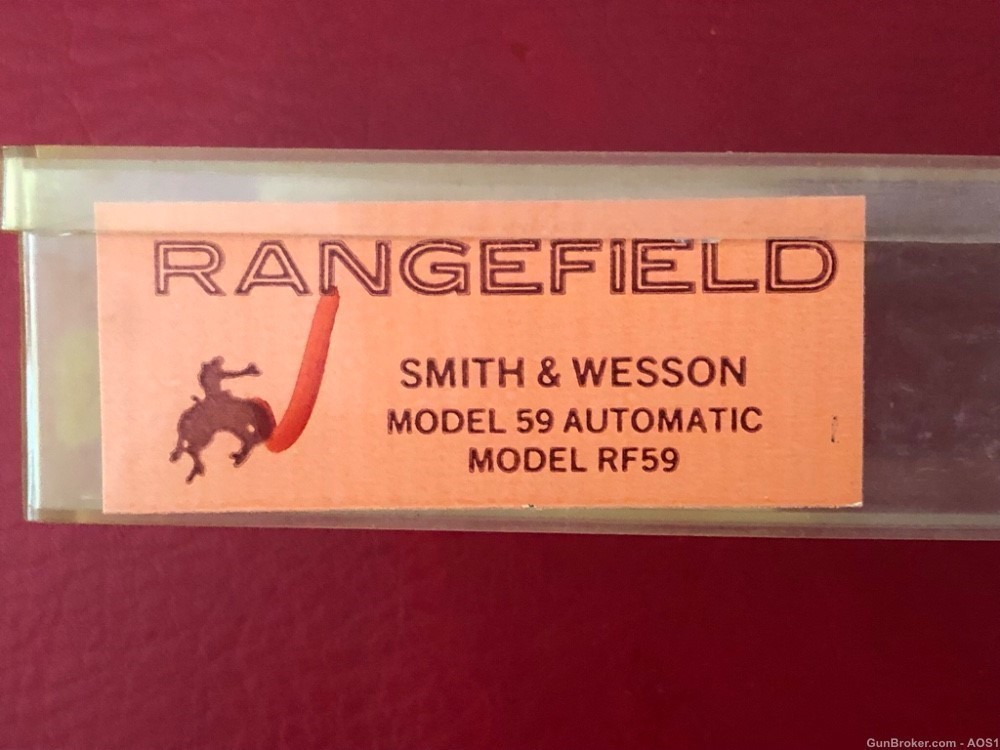 Vintage Rangefield Rubber Grip Smith & Wesson Model 59 NOS RF59-img-5