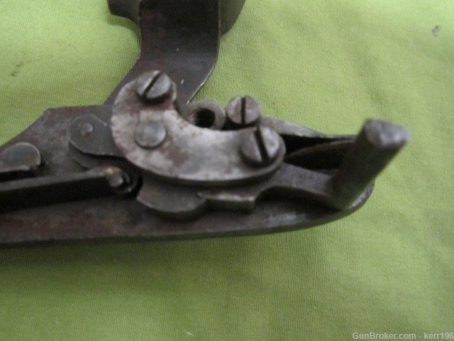 P 53 BRITISH COMPLETE LOCK PLATE DATED 1861 FOR EXPORT U.S. CIVIL WAR-img-4