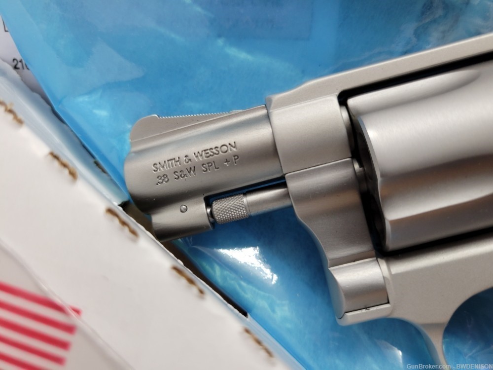 Smith & Wesson M637-2 S&W M637 637 Stainless 5 Shot 38 SPL +P 163050-img-1