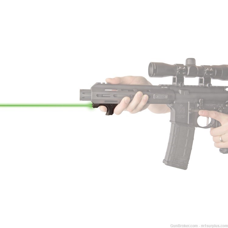 Viridian Green Laser Aiming Sight fits MLOK Handguard on Springfield Saint -img-2